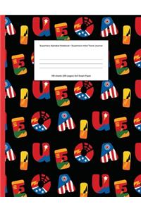 Superhero Alphabet Notebook