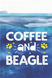coffee and beagle Notebook