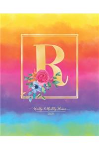 Weekly & Monthly Planner 2020 R