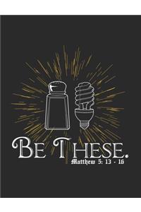 Kalender / Tagesplaner 2020 Be These. Matthew 5