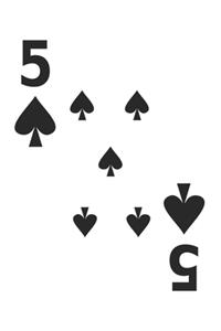 Five Of Spades Notebook