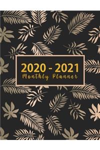 2020-2021 Monthly Planner