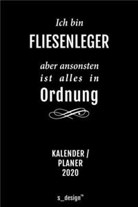 Kalender 2020 für Fliesenleger