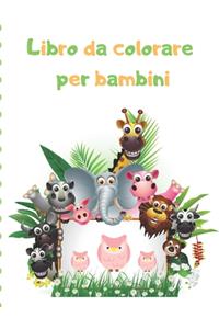 Libro da colorare per bambini