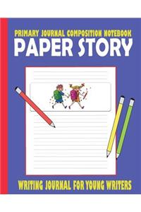 Primary Journal Composition Blank Notebook