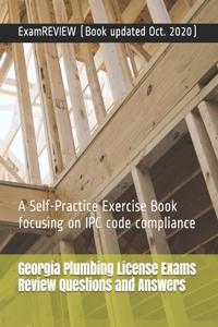 Georgia Plumbing License Exams Review Questions and Answers