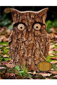 2018 2019 Owl 15 Months Daily Planner