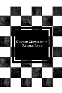 Church Membership Record Book