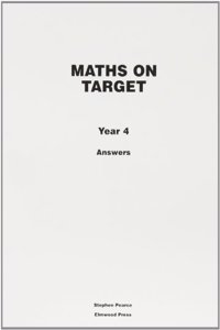 Maths on Target Year 4 Answers