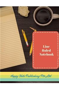 Line Ruled Notebook
