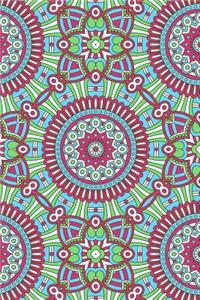 Bullet Journal Notebook Mandalas Pattern 8