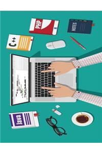 2017, 2018, 2019 Weekly Planner Calendar - 70 Week - Geek Out