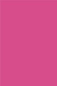 Fuchsia 101 - Lined with Margins Notebook (Narrow)