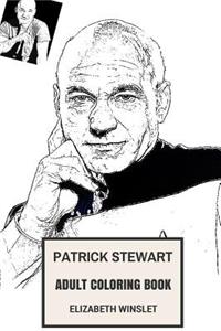 Patrick Stewart Adult Coloring Book