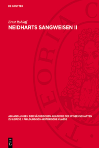 Neidharts Sangweisen II