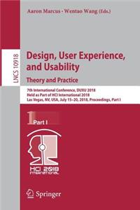 Design, User Experience, and Usability: Theory and Practice