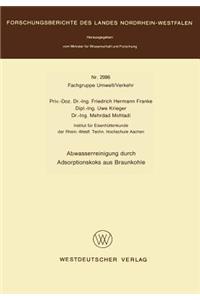 Abwasserreinigung durch Adsorptionskoks aus Braunkohle