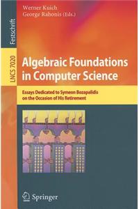 Algebraic Foundations in Computer Science