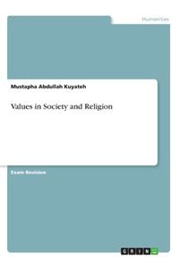 Values in Society and Religion
