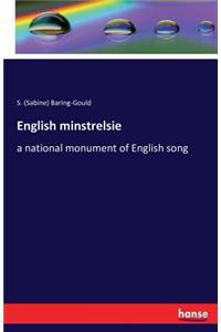 English minstrelsie