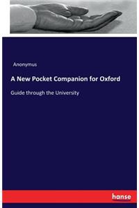 A New Pocket Companion for Oxford