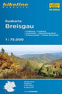 Breisgau cycle map