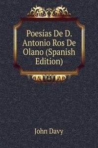 Poesias De D. Antonio Ros De Olano (Spanish Edition)