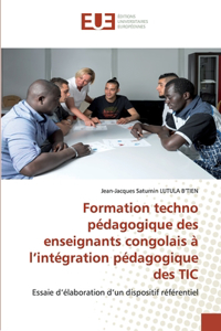 Formation techno pédagogique des enseignants congolais à l'intégration pédagogique des TIC