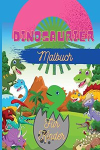 Dinosaurier Malbuch für Kinder