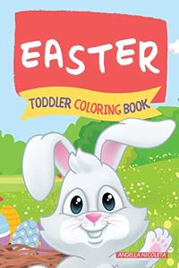 Easter Coloring Book for Toddlers