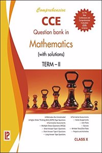 Comprehensive Cce Question Bank In Mathematics (With Solutions) Term-Ii X