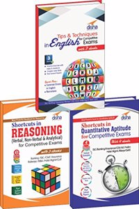 Shortcuts & Tips in Quantitative Aptitude/Reasoning/English for Competitive Exams