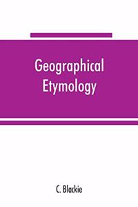 Geographical etymology