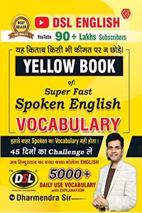 Yellow Book | Super Fast Spoken English | Vocabulary | Dharmendra Sir | DSL