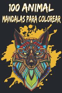 100 Animali Mandalas Para Colorear