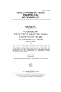 Protocol on Persistent Organic Pollutants (POPs) Implementation Act