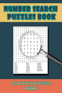 Number Search Puzzles Book