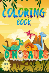 Dinosaur Coloring Book for Kids