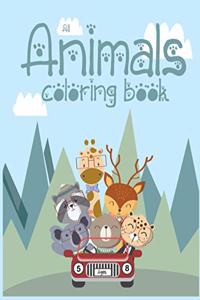 All Animals Coloring Book