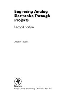 Beginning Analog Electronics through Projects