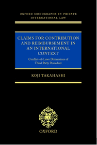 Claims for Contribution and Reimbursement in an International Context