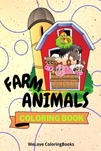 Farm Animals Coloring Book