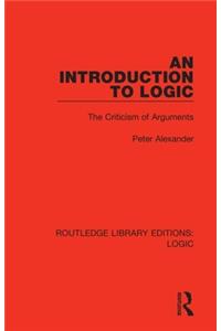 An Introduction to Logic