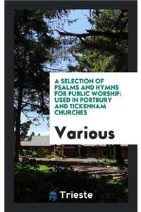 Selection of Psalms and Hymns for Public Worship