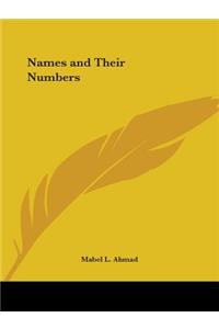 Names and Their Numbers