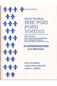 Une Fois Pour Toutes