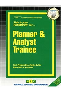 Planner & Analyst Trainee: Passbooks Study Guide