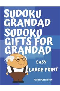 Sudoku Grandad - Sudoku Gifts for Grandad - Easy