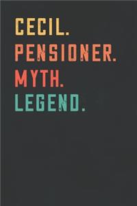 Cecil. Pensioner. Myth. Legend.