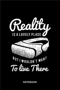 Virtual Reality Art Graphic Notebook